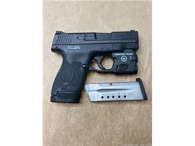 Smith & Wesson M&P 9 shield 2.0 3" with crimson trace tactical light