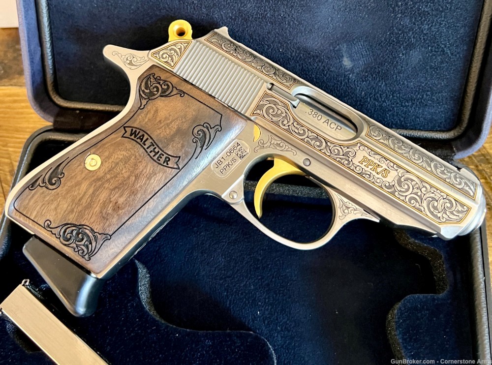 PPK/S Exquisite Limited Edition 380 4796017 .380acp Engraved NIB Rare -img-10
