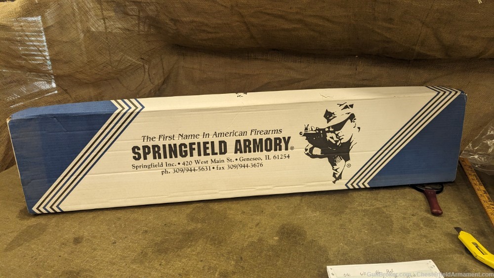 Springfield Armory M1A Socom 16 factory box, with some paperwork-img-0