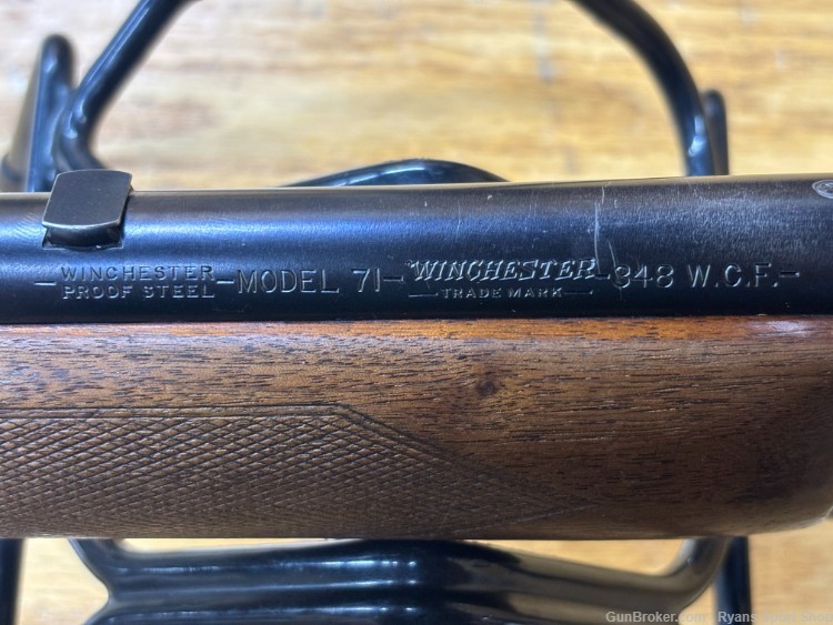 Winchester Model 71 Deluxe 348 W.C.F.  24"-img-14