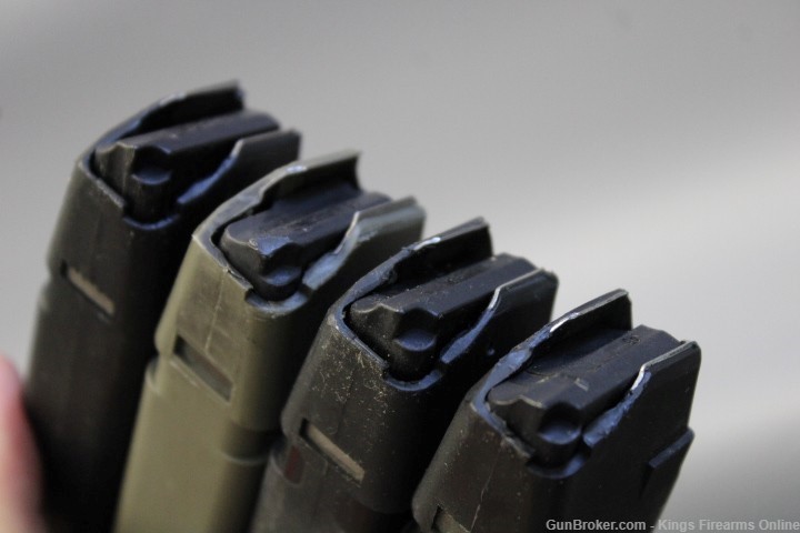 Lot of 5 Used Glock Pattern .45 ACP High Capacity Magazines Item P-300-img-5