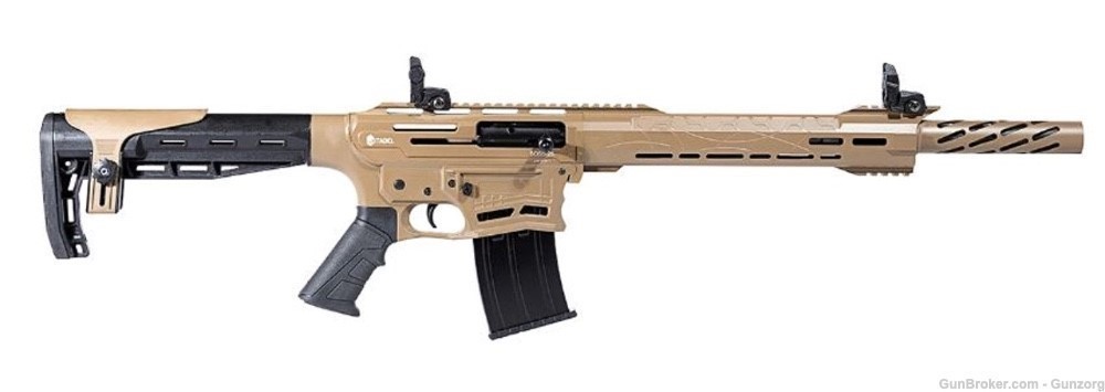 LSI Citadel BOSS 25 AR12 12GA FDE BOSS25 CBOSS2512 12 Gauge Legacy Sports-img-0