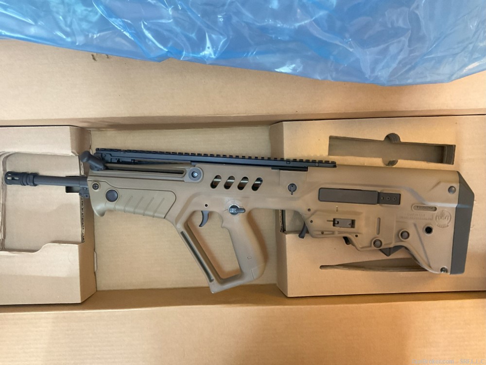 IWI Tavor SAR FDE-18 5.56mm Bullpup Rifle w/ 30-rd Mag and Accessories-img-3