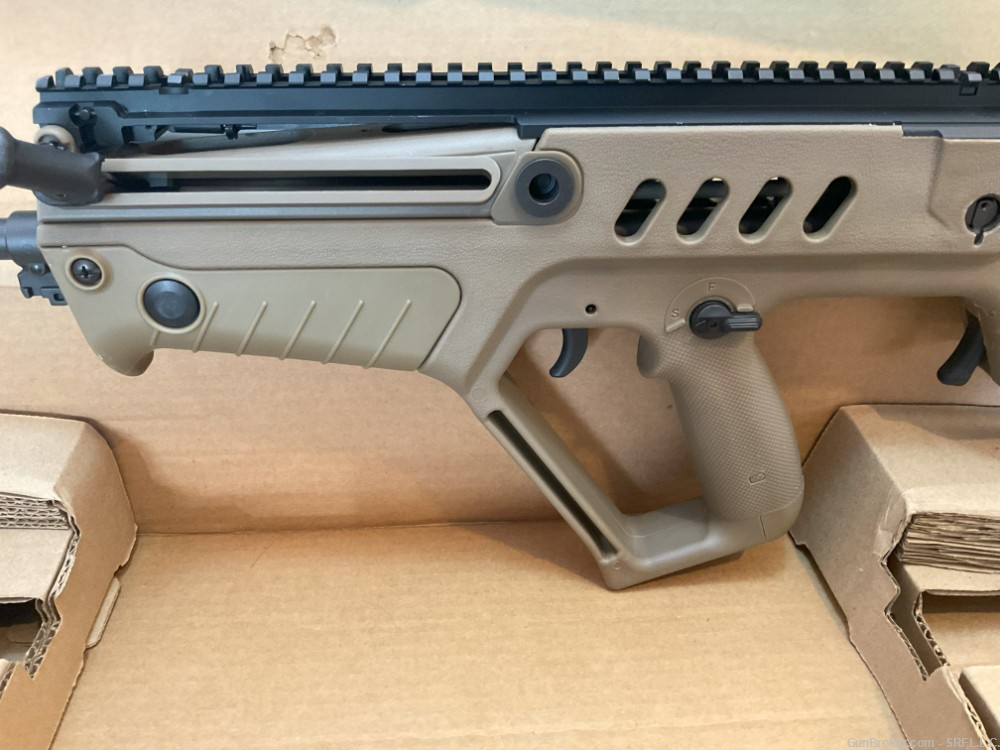 IWI Tavor SAR FDE-18 5.56mm Bullpup Rifle w/ 30-rd Mag and Accessories-img-8