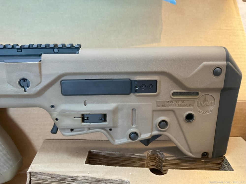 IWI Tavor SAR FDE-18 5.56mm Bullpup Rifle w/ 30-rd Mag and Accessories-img-10