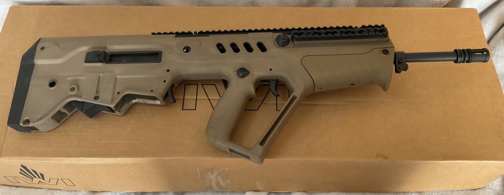 IWI Tavor SAR FDE-18 5.56mm Bullpup Rifle w/ 30-rd Mag and Accessories-img-0