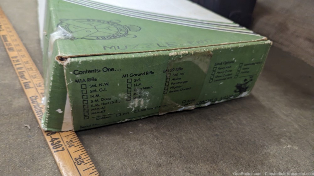 Springfield Armory M1A factory box,  Match grade-img-5