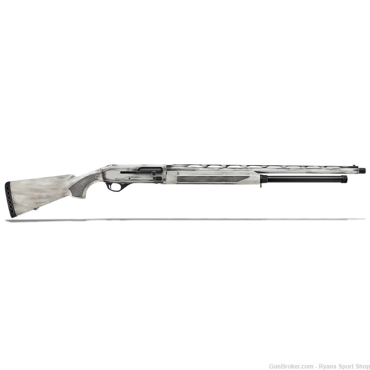 Stoeger M3500 Snow Goose Edition 12 ga 3.5" 28" Distressed White Cerakote -img-0