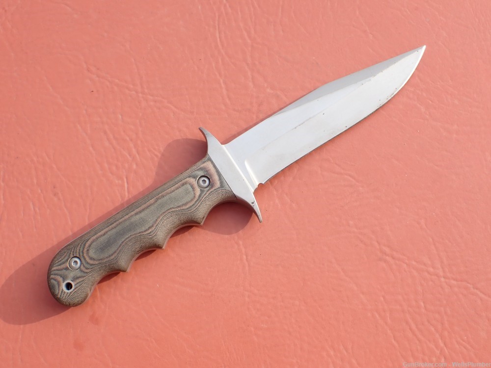 WILSON COMBAT TACTICAL FIGHTER MODEL 1 INTEGRAL KNIFE WITH SCABBARD-img-3