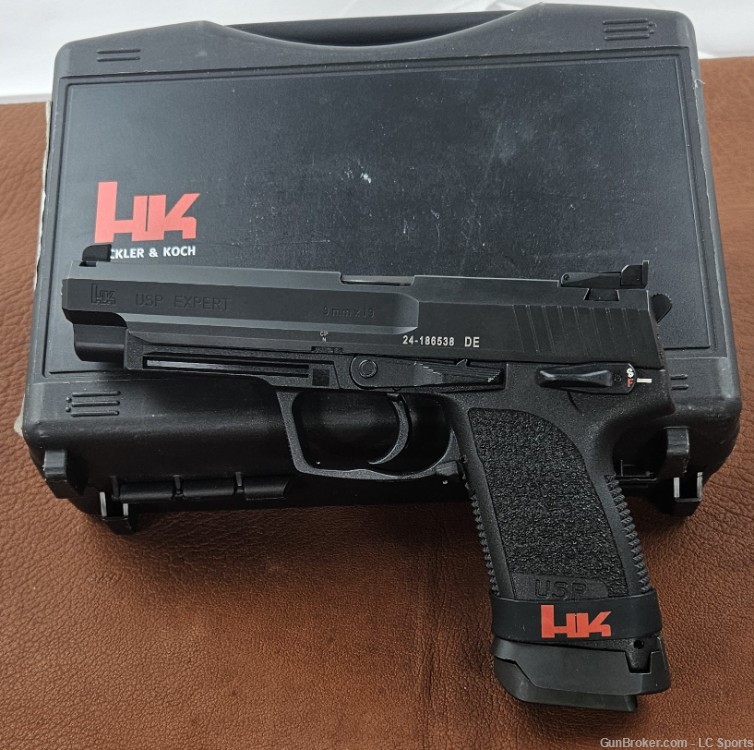 HK USP9 Expert 9mm Pistol, 5.2" 81000363 unfired, NIB-img-0