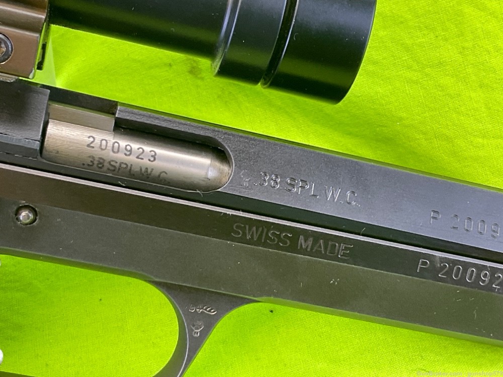 RARE Swiss Sig Hammerli 38 Special Mid Range P240 240 NILL S&W 52 Aimpoint-img-17
