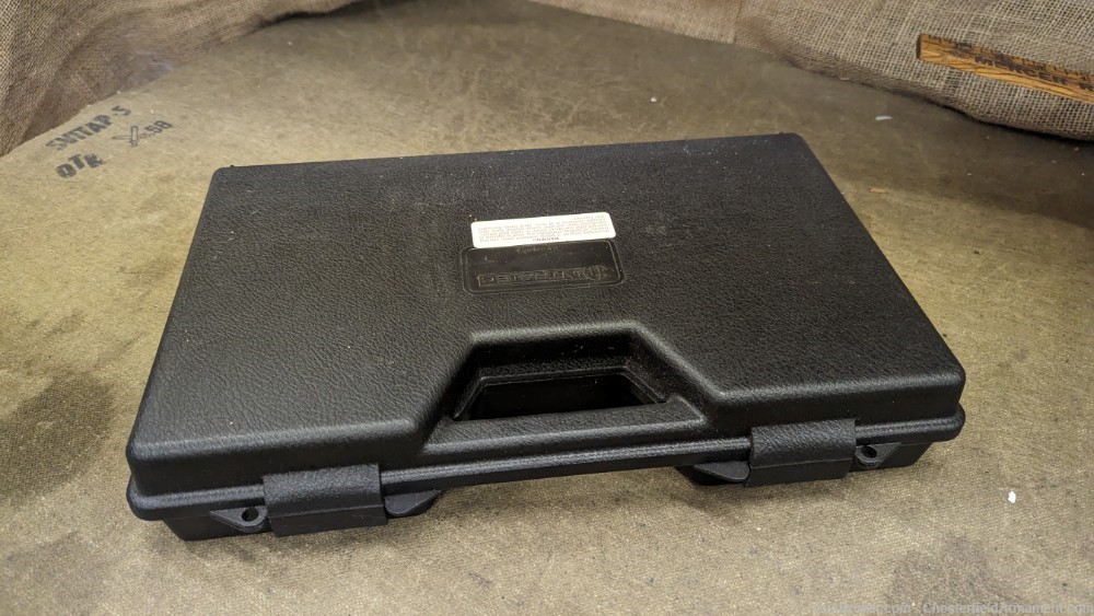 Intratec semi auto pistol factory box  black plastic-img-0