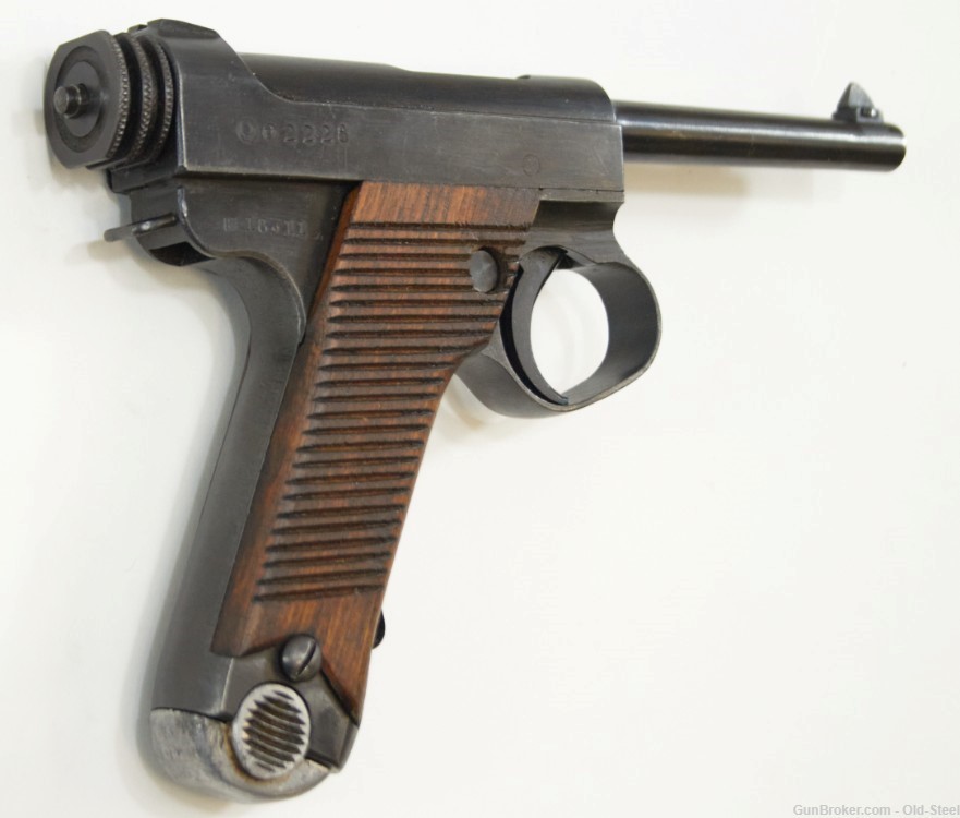 Imperial Japanese Type 14 Nambu 8mm Nambu Pistol WW2 WWII Nagoya Arsenal-img-2