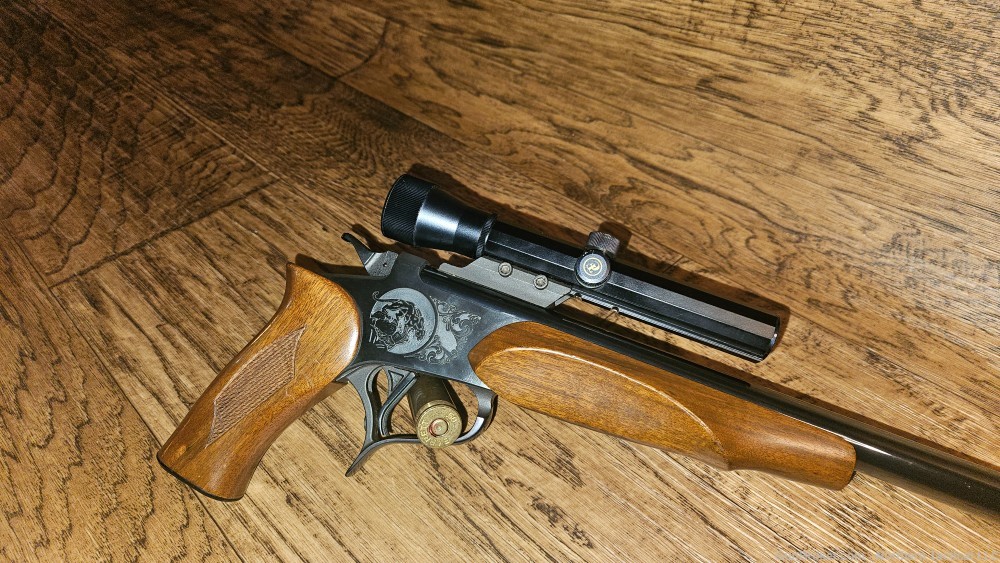 Thompson Center Contender .357 Rem Max G1 w/ Vintage stocks and T/C Scope-img-8