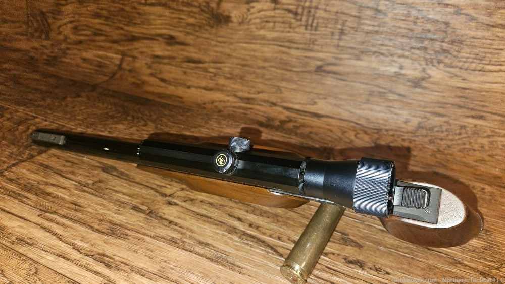 Thompson Center Contender .357 Rem Max G1 w/ Vintage stocks and T/C Scope-img-6