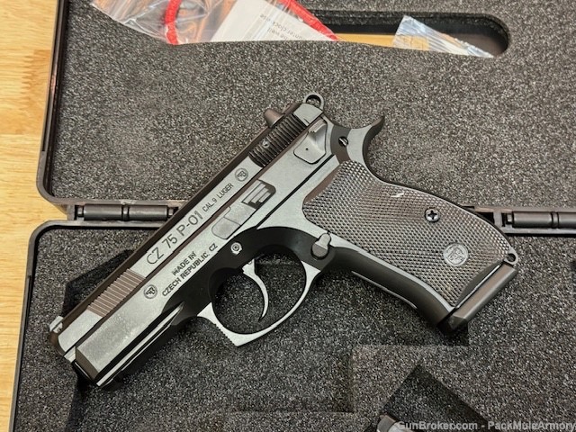 CZ 75 P-01 Compact 9mm NEW / Penny Auction-img-2