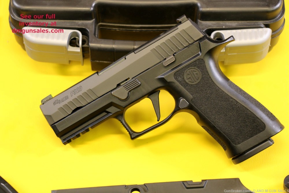 SIG SAUER P320 PRO CARRY 9MM WITH EXTRA FRAME AND 4 MAGS-img-4