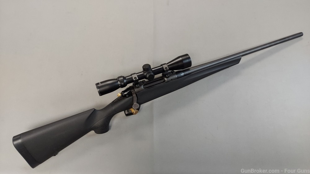 Used Remington 783 Black Bolt Action Rifle 243 Winchester 22in 4rd w/ Scope-img-1