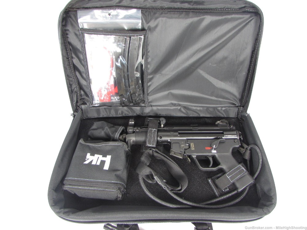 BLEM: Heckler & Koch HK SP5K-PDW 9mm w/ 2x 30-rd mags & Soft Case 81000481 -img-25