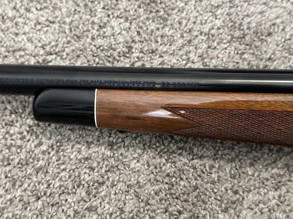 Remington 700 BDL Varmint special 22-250 rem. Rare 24” heavy brl 1990-img-9