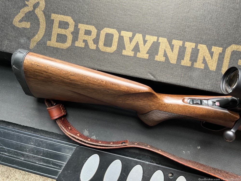 Browning X Bolt Hunter 7mm Rem Mag w/ Leupold VX-3i 3.5-10x50 scope.  Mint!-img-3
