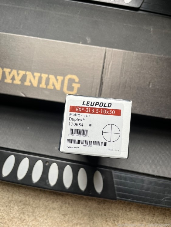 Browning X Bolt Hunter 7mm Rem Mag w/ Leupold VX-3i 3.5-10x50 scope.  Mint!-img-7