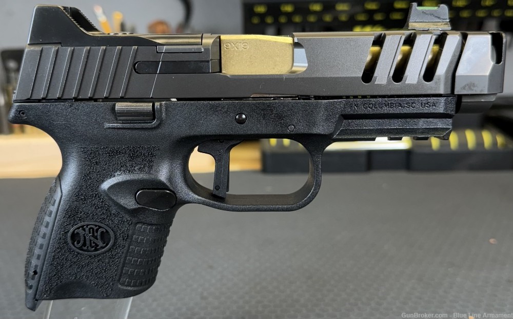 NEW FNH 509 CC Edge 9mm pistol compensated NO RESERVE-img-2
