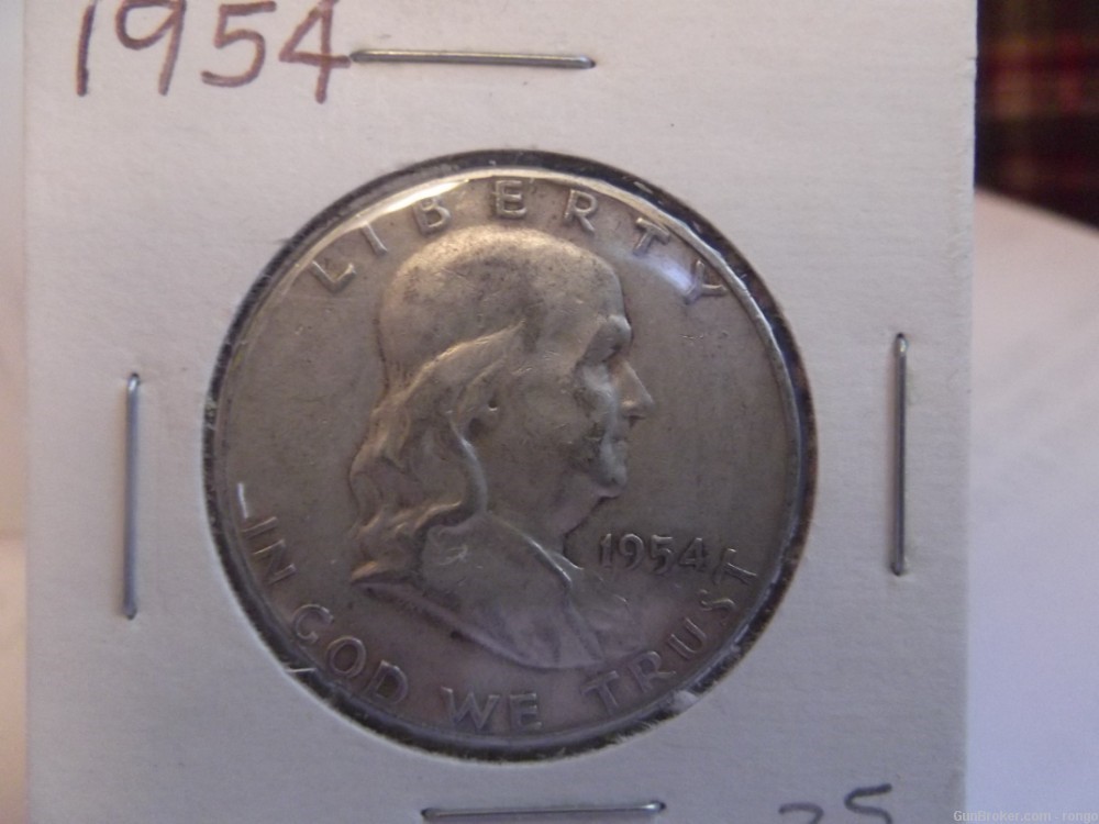 1954  HALF DOLLAR a great gift (W1)-img-0