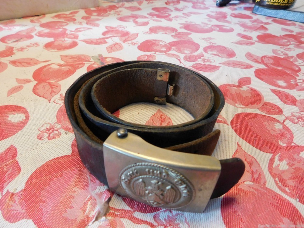 German WWII HJ Belt and Buckle-img-0