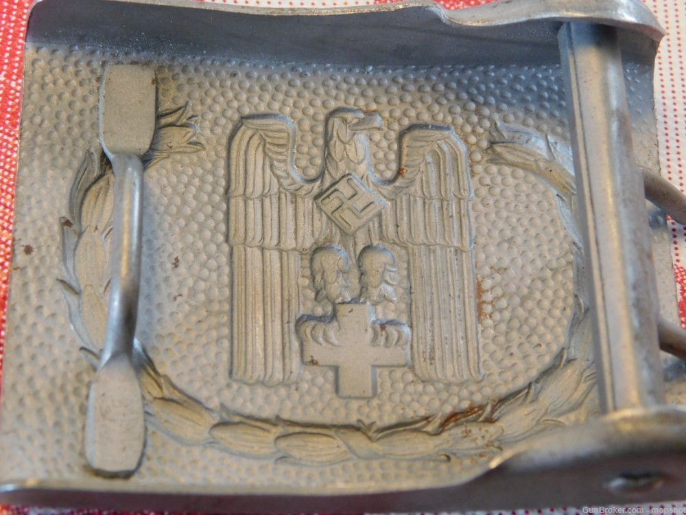 German WWII Red Cross Enlisted Belt and Buckle-img-2
