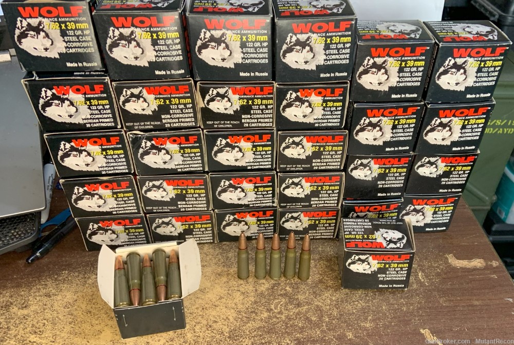 Wolf 7.62x39 mm , 122gr., HP, 20rds. -img-6