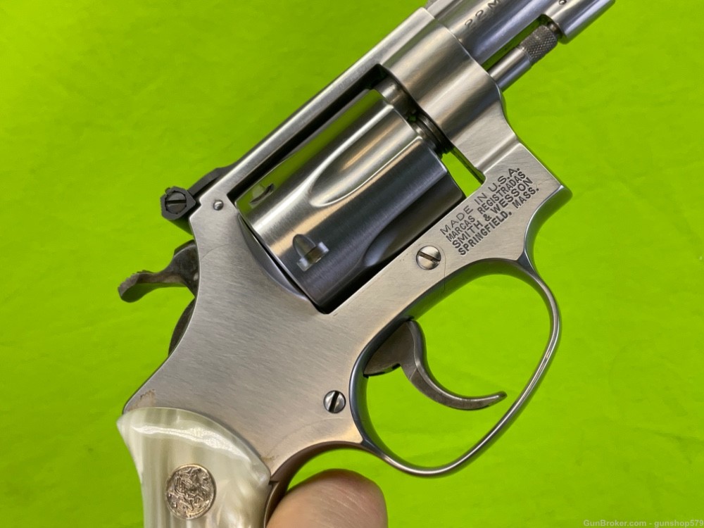 Smith And Wesson SS J Frame 651 - 1 22 MRF Magnum Rimfire 2 In RB Pearl RSR-img-6