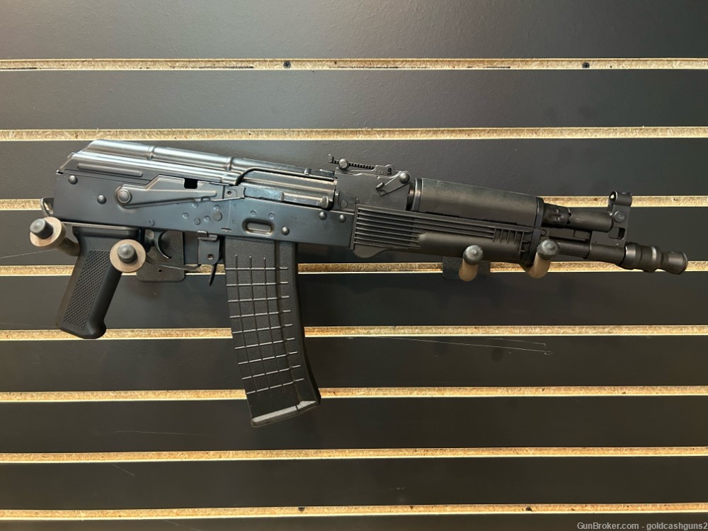 Pioneer Arms Hellpup 11.7" 5.56MM AK Pistol w/ One Magazine -img-7