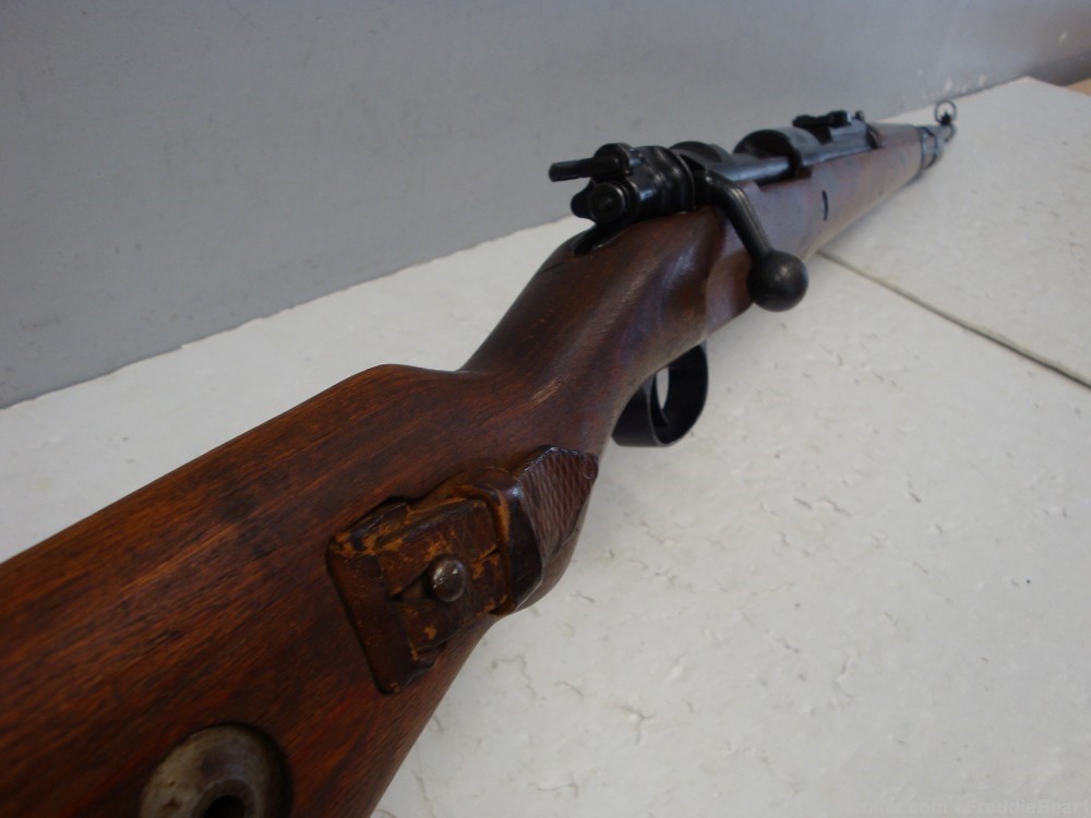 German Styer K98 Rifle bnz 43  All Matching Numbers Original Leather Sling -img-33