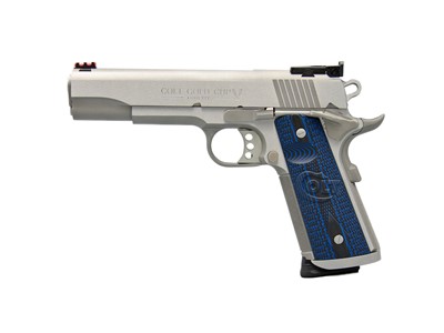 Colt Gold Cup trophy 1911 9mm 5" 9+1 Stainless Blue G10 Grips O5072XE