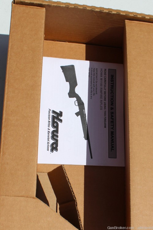 Howa M1100 22 LR Bolt Action Like New In Box 2 Mags -img-19