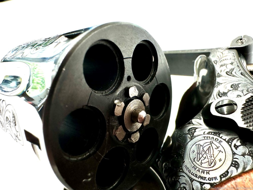 "GRAIL" Amazing 27-2 "A" Engraved 357 Magnum 5" Barrel (NEW OLD STOCK) 1979-img-22