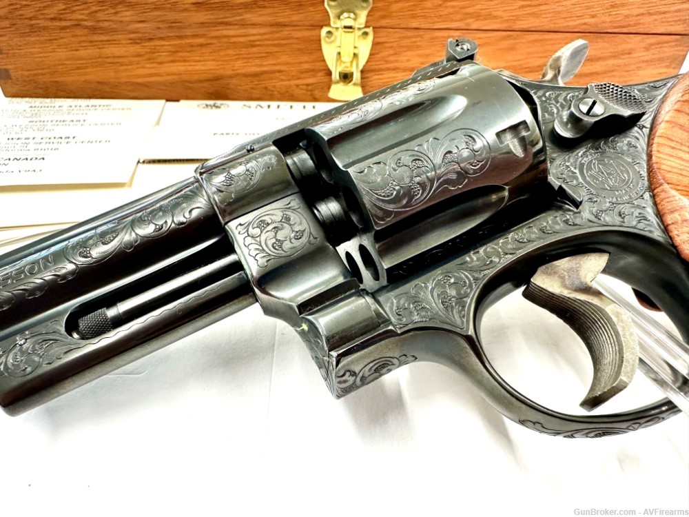 "GRAIL" Amazing 27-2 "A" Engraved 357 Magnum 5" Barrel (NEW OLD STOCK) 1979-img-2