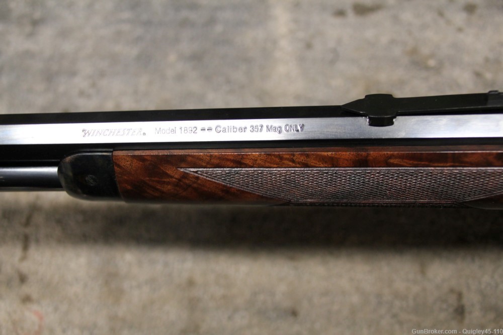 Winchester 1892 357 Mag Takedown Octagon 92 Case Color Fantastic Wood -img-11