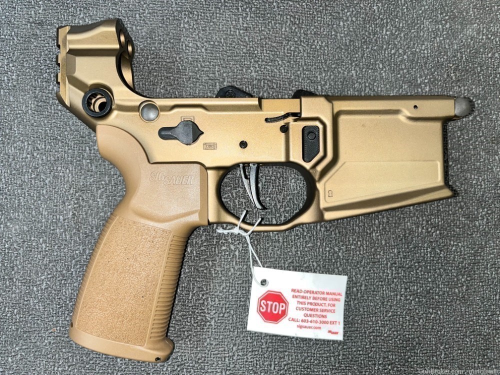Sig Sauer MCX SPEAR Complete Lower Receiver Coyote Tan CT FDE LAYAWAY-img-1