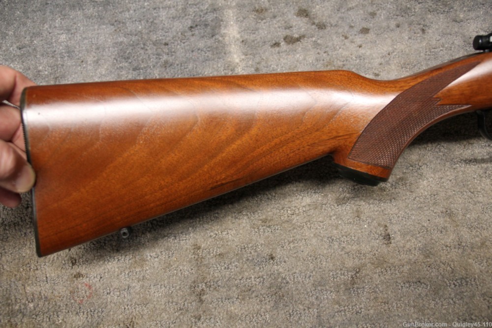 Ruger 77/22 22 LR Blue & Walnut With Sights -img-1