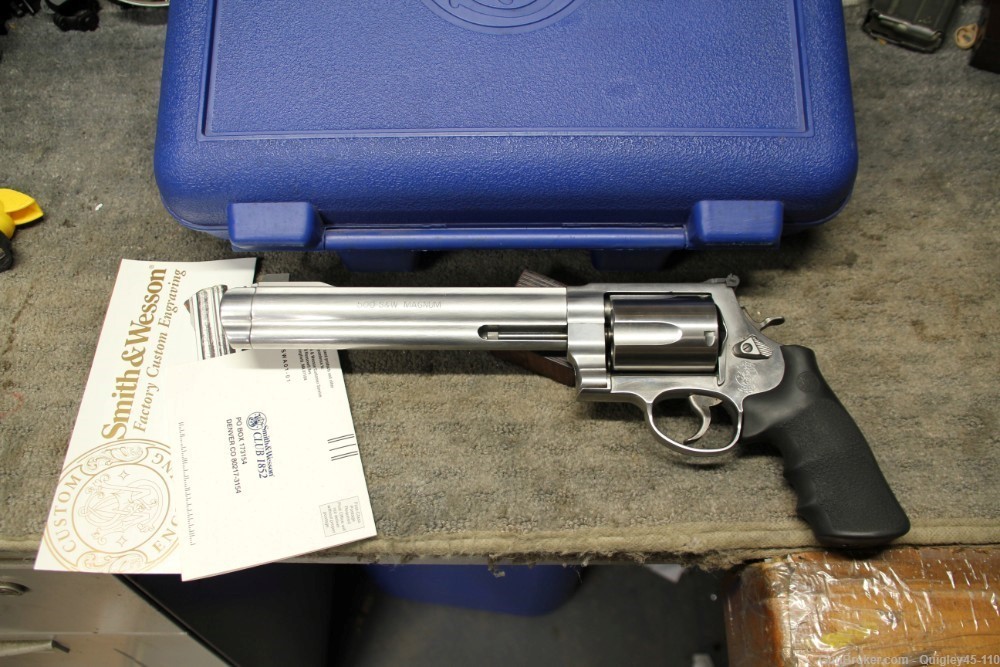 Smith & Wesson 500 S&W Magnum 8 3/8 in Case -img-0