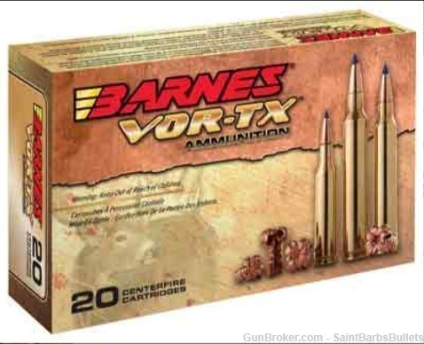 Barnes VOR-TX 7mm Rem Mag 140 Grain TTSX BT - 20 Rounds-img-0
