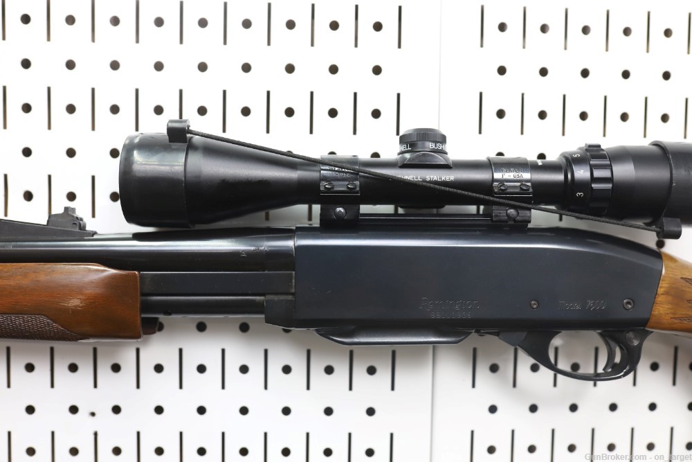 Remington 7600 .35 Whelen 22" Barrel with Bushnell 3-9x40 Scope-img-12