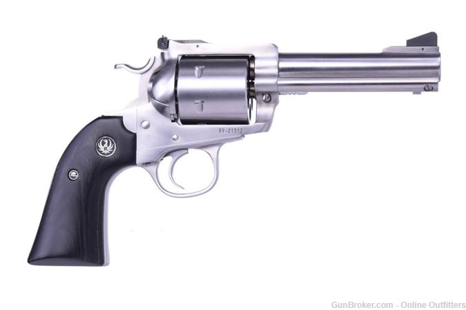 Ruger New Model Super Blackhawk Bisley 44 Mag 4.6" 6rd Stainless SAO 0876-img-0