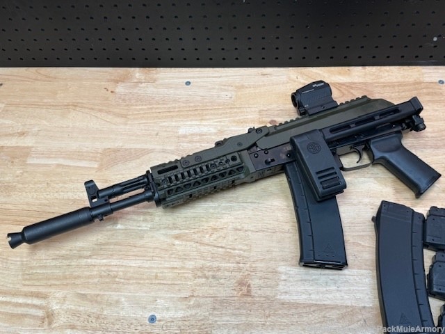 Custom PSA AK-102 5.56 + Midwest Alpha + 6 Mags + SIG Brace + Optic-img-7