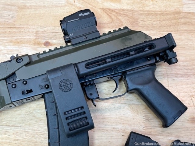 Custom PSA AK-102 5.56 + Midwest Alpha + 6 Mags + SIG Brace + Optic-img-8