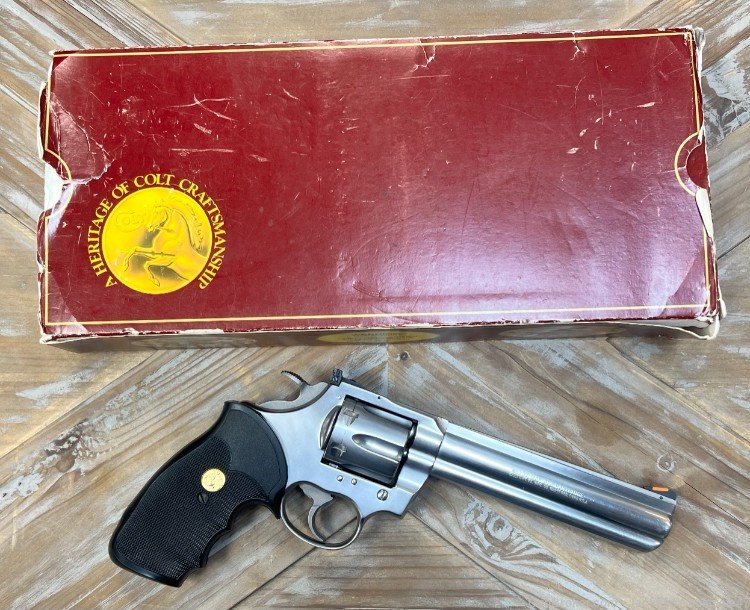 1988 Colt King Cobra .357 mag w/ original box-img-0