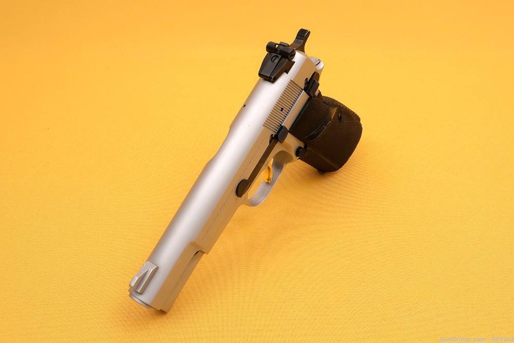 Browning Hi-Power Satin Nickel Finish - 9mm - Mfg. 1982-img-4
