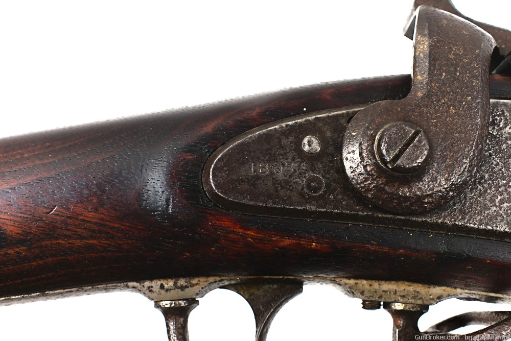Springfield Armory 1866 Allin Conversion Rifle w/ Bayonet (Antique)-img-50